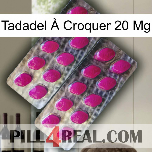 Tadadel À Croquer 20 Mg 10